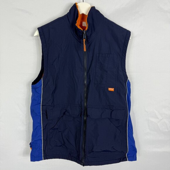 Jet Blue Airlines Vest Reflective Airport Worker Costume Size Small Stan Herman - Picture 1 of 10
